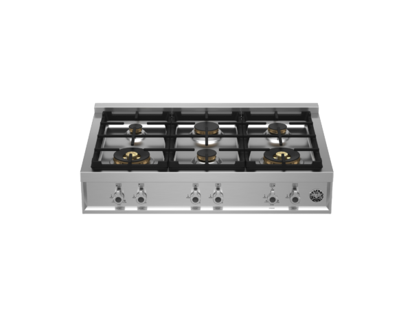 Płyta gazowa rangetop 90 CM BERTAZZONI RT366PROX | PALNIKI WOK