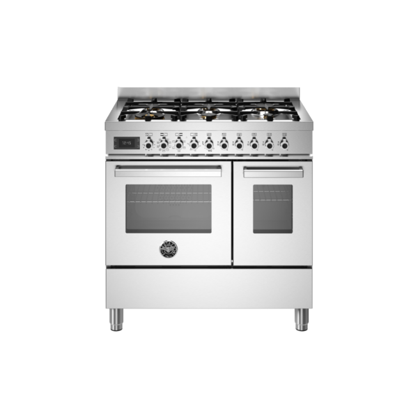 Kuchnia gazowo-elektryczna 90 CM BERTAZZONI PROFESSIONAL PRO96L2EXT